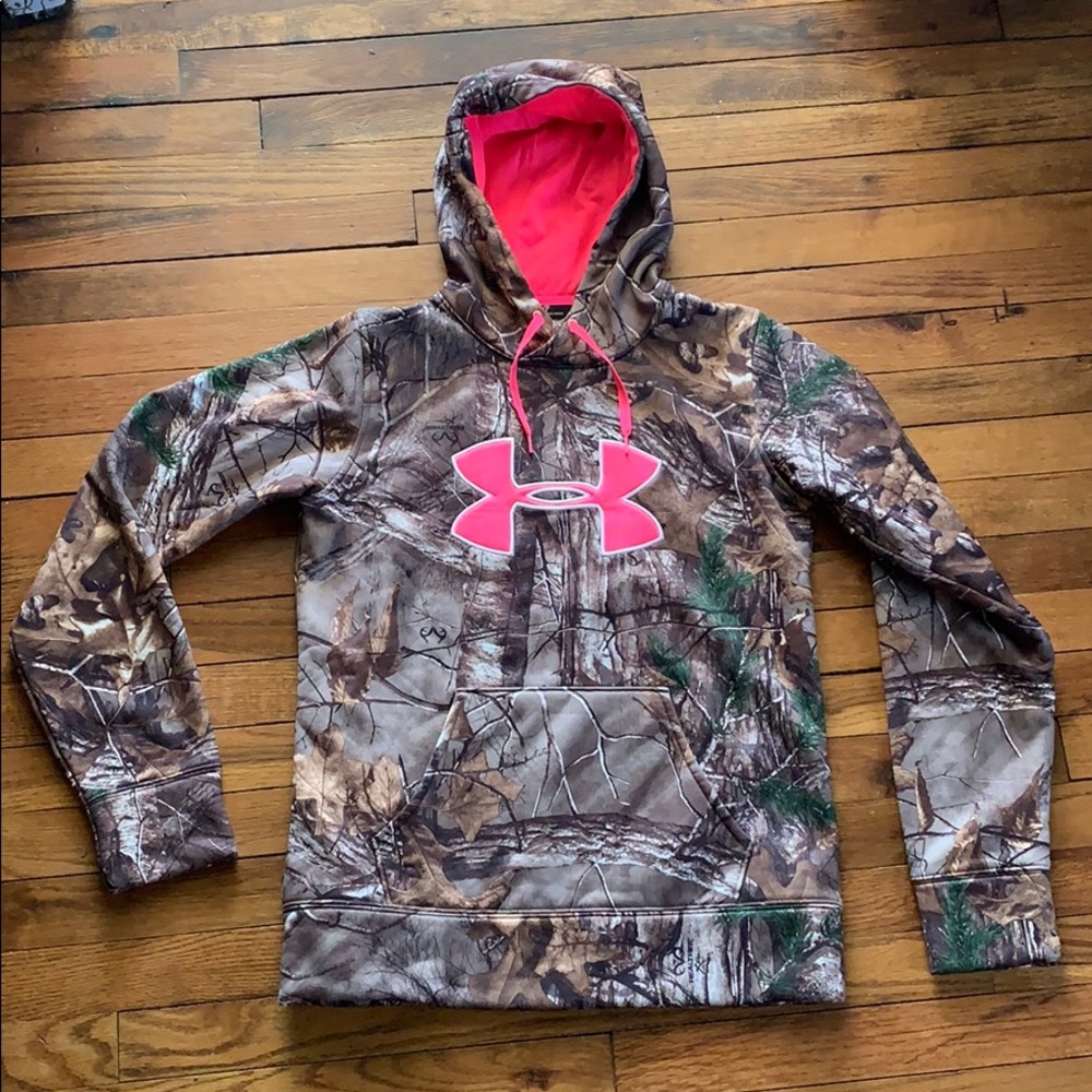 Under Armour camo hoodie